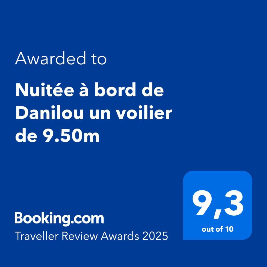 Nuitee A Bord De Danilou Un Voilier De 9.50M Ξενοδοχείο Σετ Εξωτερικό φωτογραφία